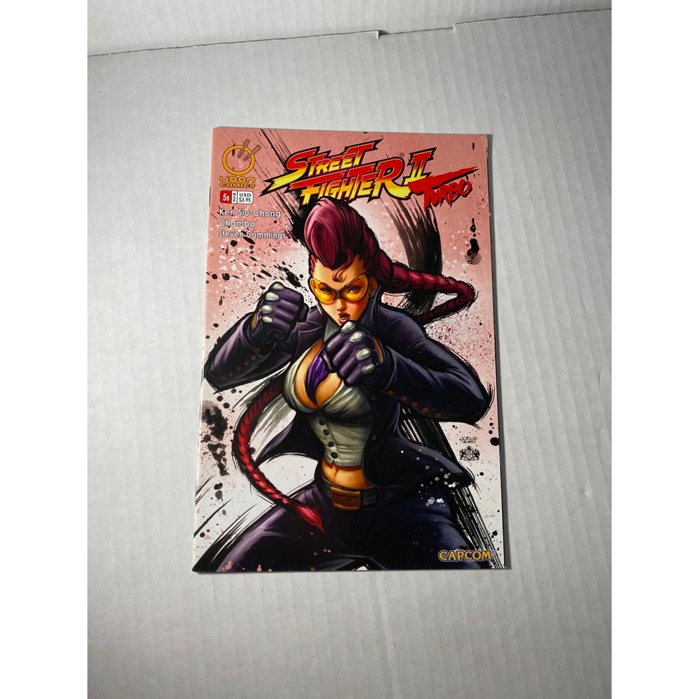 Street Fighter II Turbo #5B Udon Comics Crimson Viper Cover Capcom 2009